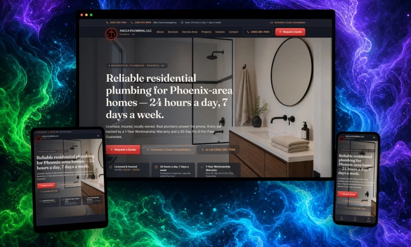 Neuron Web - Ancla Plumbing