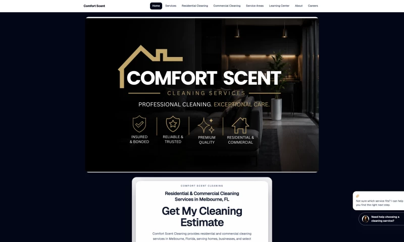 Guarate Solutions - Comfort Scent Cleaning Growth, Automation & Digital Infrastructure