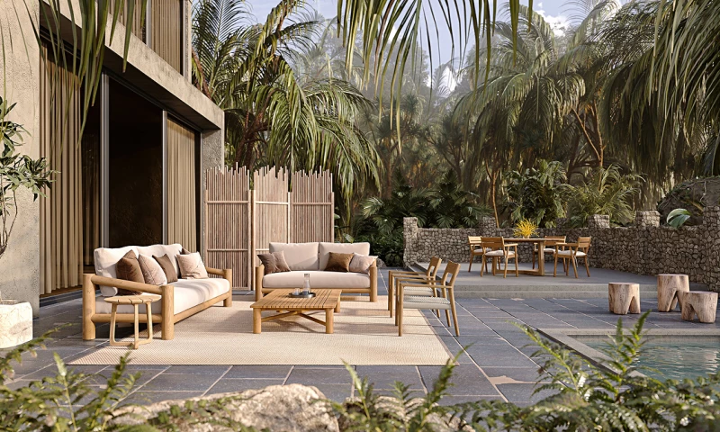 Utopia 360 Studio - Betaco | 3D Outdoor Furniture Rendering