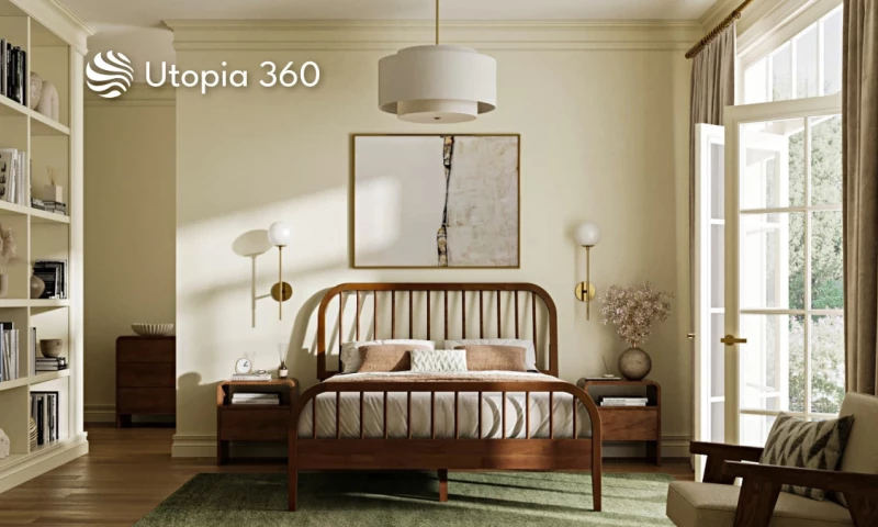 Utopia 360 Studio - LA Company | 3D Bedroom Furniture Rendering
