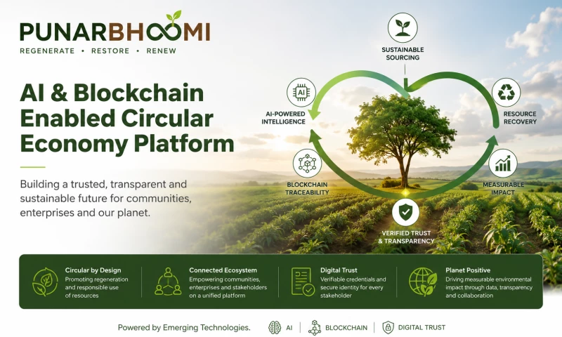 VeriTrustX Labs Private Limited - Punarbhoomi AI & Blockchain Enabled Circular Economy Platform