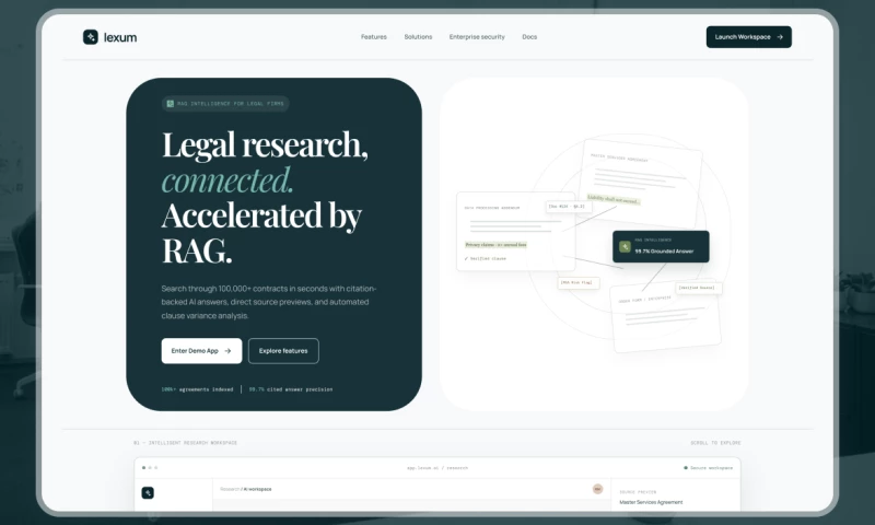 Yellow Systems - RAG Intelligence Platform for a Legal Firm