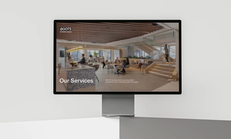 Blennd - Building a trophy website for a high-end construction brand.