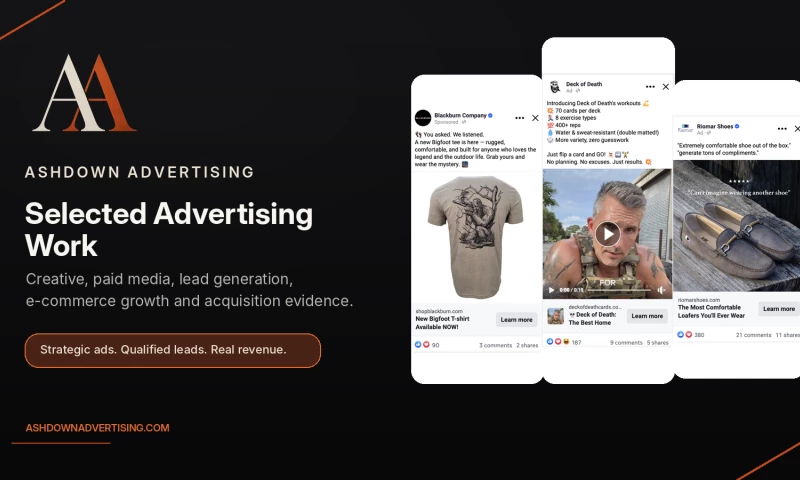 Ashdown Advertising - Cross-Channel Paid Media Performance Evidence