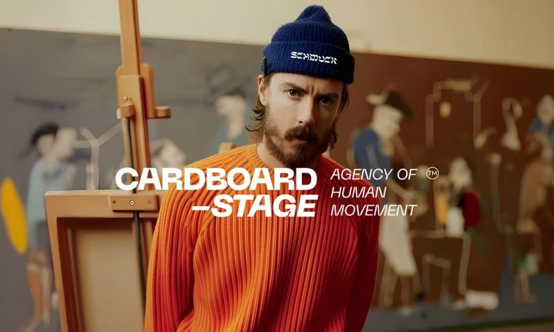 Orbix Studio - Cardboard Stage Brand Identity for Human Movement
