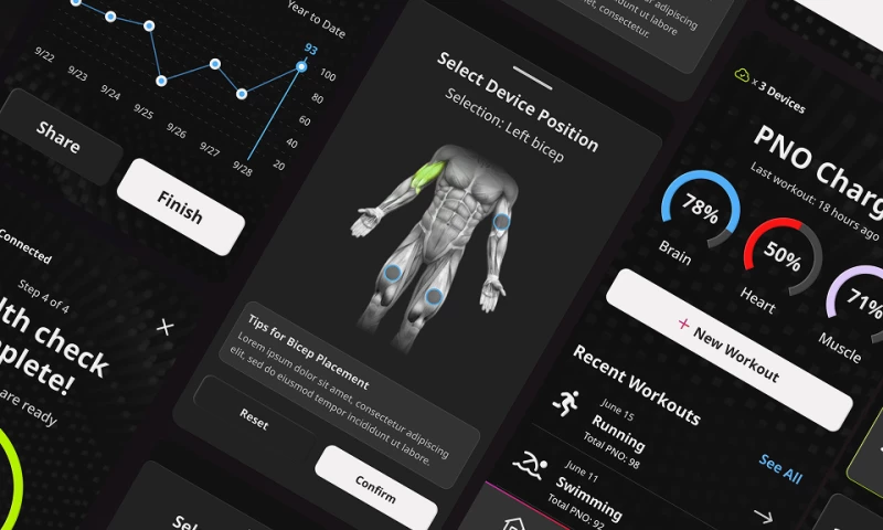Slide UX - Designing an Easy-to-Use Mobile Companion App for a Brain Health Wearable
