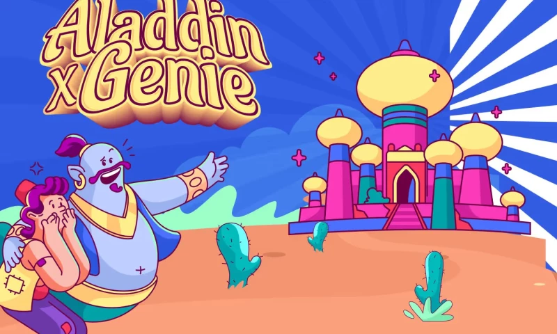 Orbix Studio - Aladdin & Genie Character Design & Illustration Series