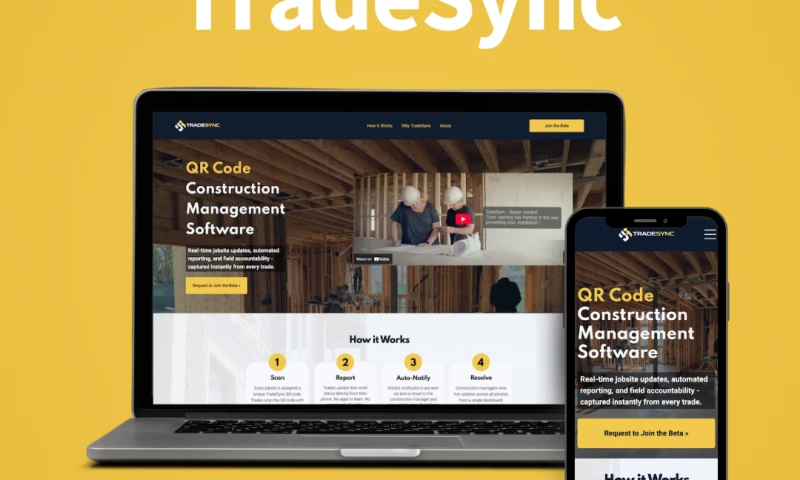 Bonfire Studio - Web Design for a Construction Management Platform