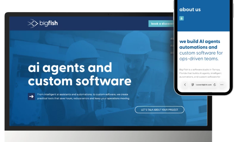 Bonfire Studio - Tech Company Website Development
