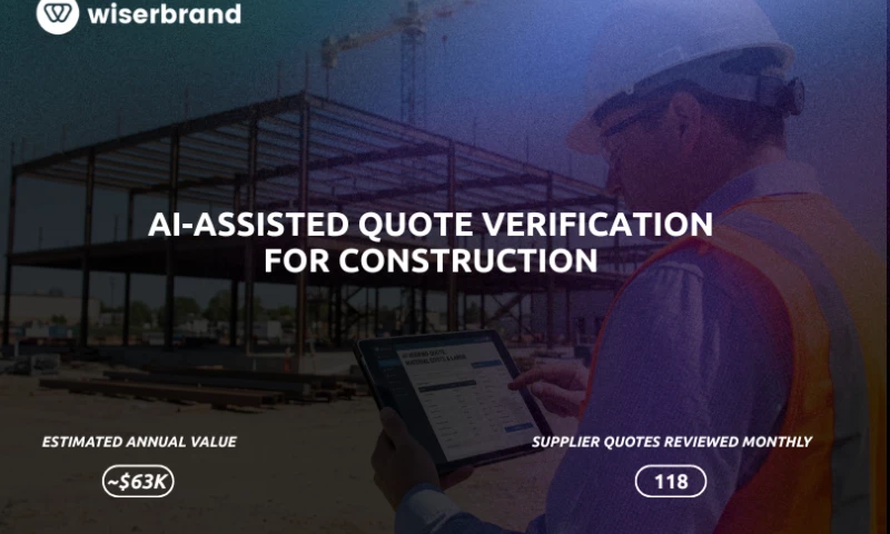 Wiserbrand - Zoho-Based AI Quote Verification