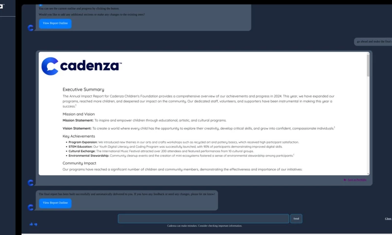 Guru Cloud & AI - Cadenza: AI grant-writing platform for nonprofits