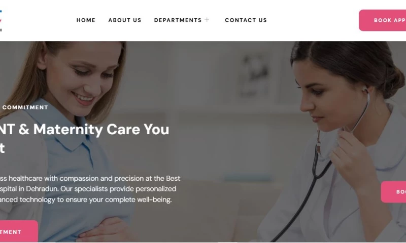 Webplinth Software Solutions - Dev ENT & Maternity Center, Dehradun
