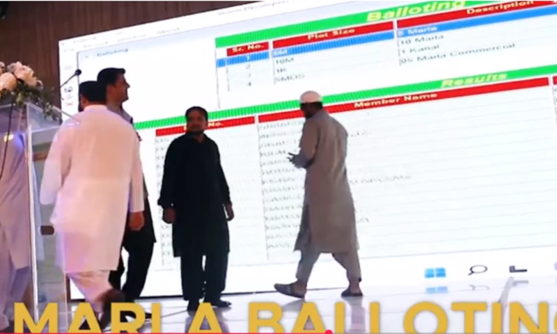 SHE Technologies Pvt.Ltd - Park View City Lahore Overseas Block Balloting Organized by SHE Technologies Pvt.Ltd