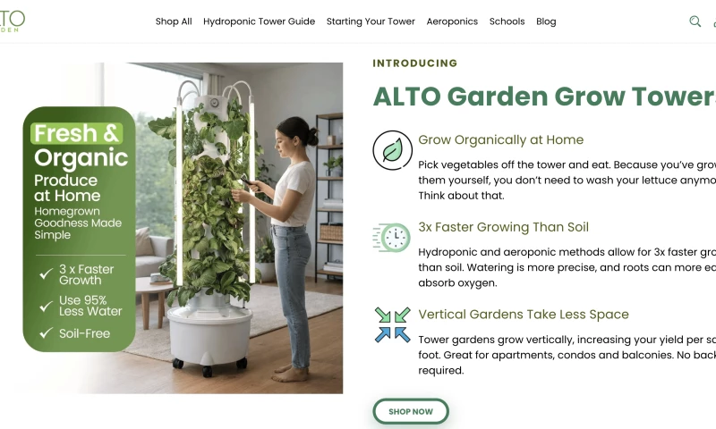 Coozmoo Digital Solutions - From Low Visibility to Market Leader ALTO Garden