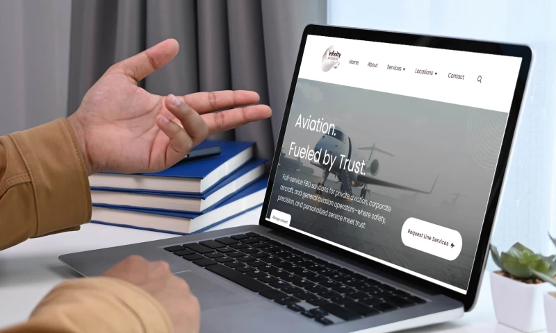 Colophon New Media - Infinity Aviation Group