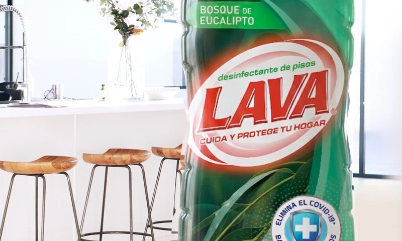 Imaginity - Lava Floor Disinfectant Packaging Design