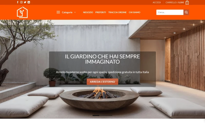 Sabriel Agency - Garden Convenienza E-Commerce Website