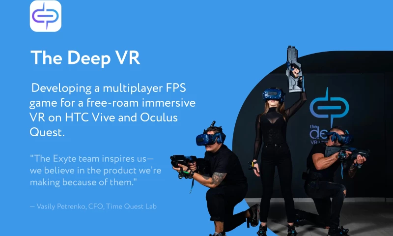 Exyte - Immersive VR game development featuring full-body tracking