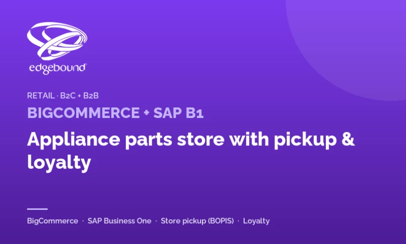 Edgebound Labs - eCommerce B2B