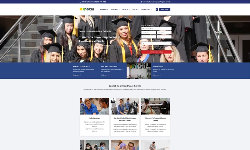 Los Angeles SEO Inc - SOCHI Technical SEO & Organic Growth for Higher Education