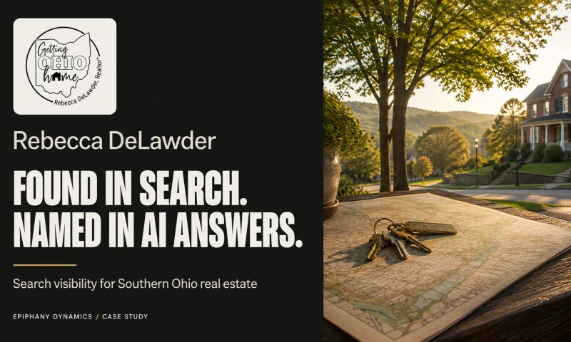 Epiphany Dynamics - AI Search Visibility for a Real Estate Agent