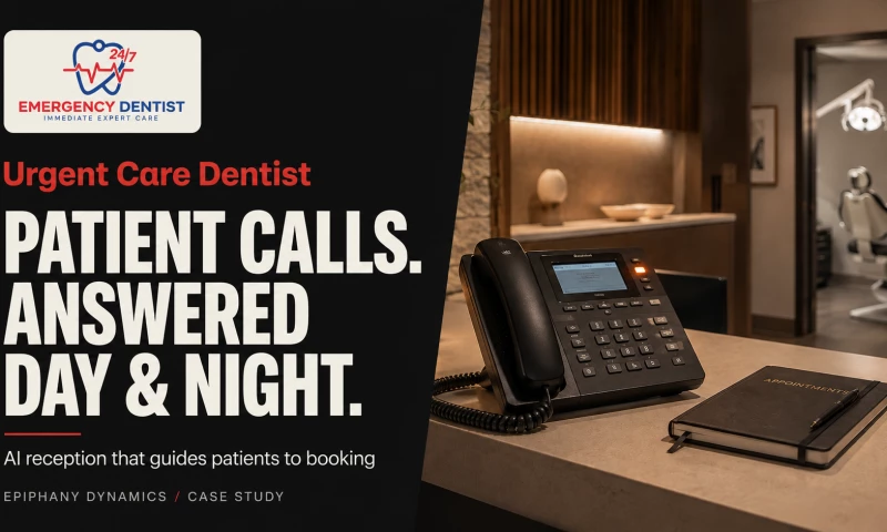 Epiphany Dynamics - AI Phone Receptionist for a Dental Practice