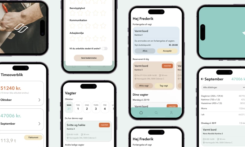 Hlst - Fb Staff web and mobile app design
