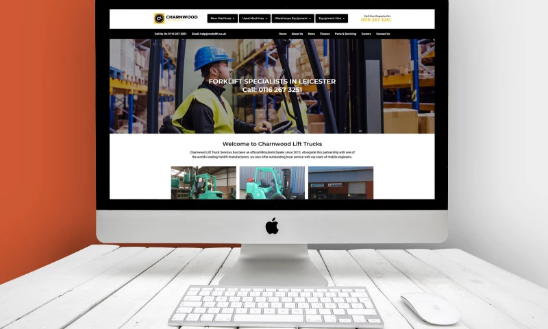 Andy Morley SEO - Charnwood Lift Trucks