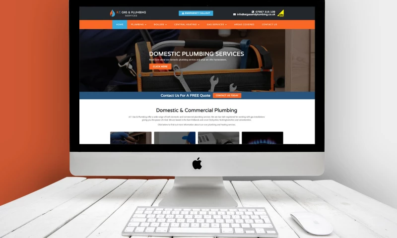 Andy Morley SEO - A.T. Gas and Plumbing