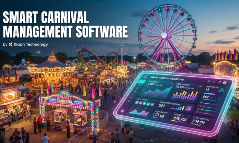 Kiaan Technology Pvt Ltd - Smart Carnival Management Software | Manage Events, Tickets & Operations Seamlessly