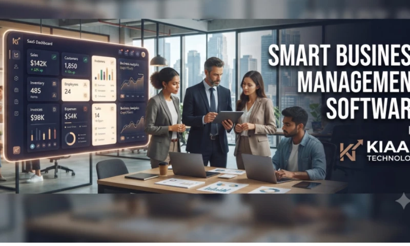 Kiaan Technology Pvt Ltd - Smart Business Management Software | Run Your Business from One Powerful Platform
