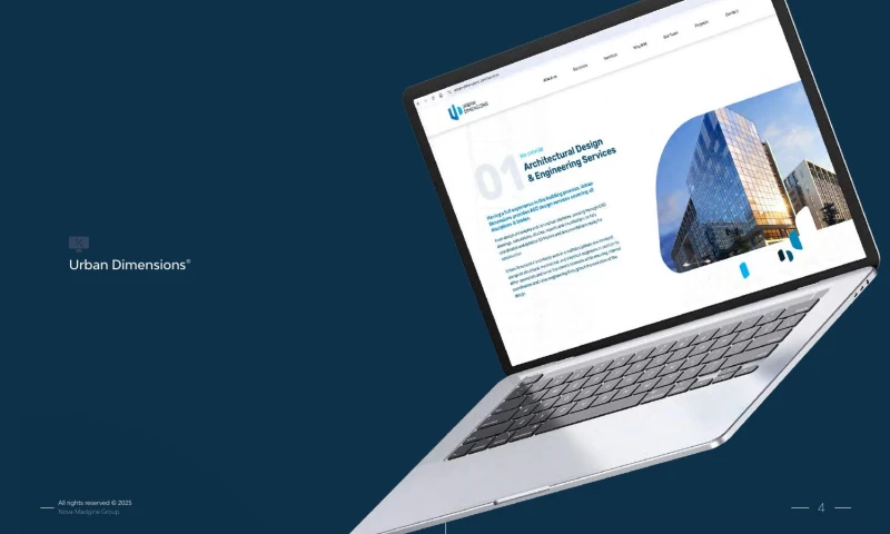 NOVA4 - Urban Dimensions: Brand Identity & Interactive Website