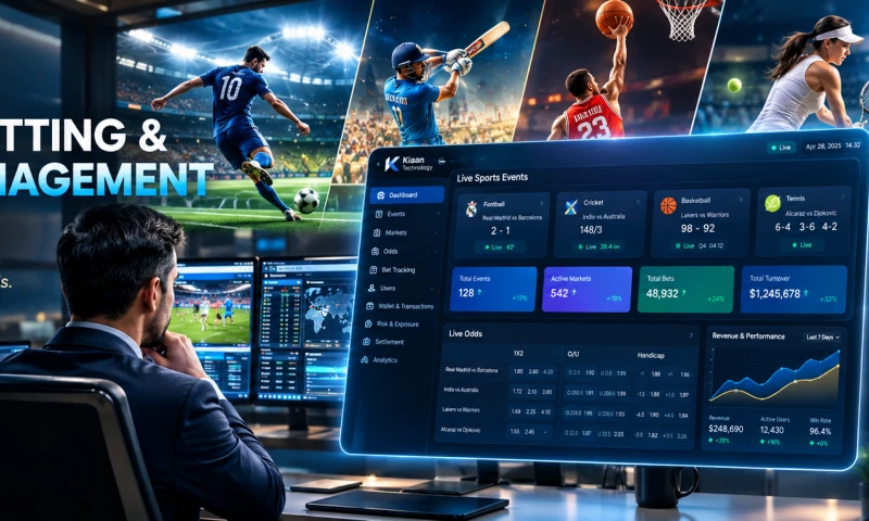 Kiaan Technology Pvt Ltd - Smart Sports Betting & Odds Management Platform | Manage Odds, Bets & Sports Operations Smarter