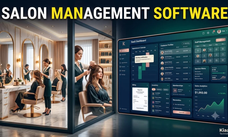 Kiaan Technology Pvt Ltd - Manage Appointments, Clients, Staff, Services, Payments, and Salon Operations from One Smart Platform!