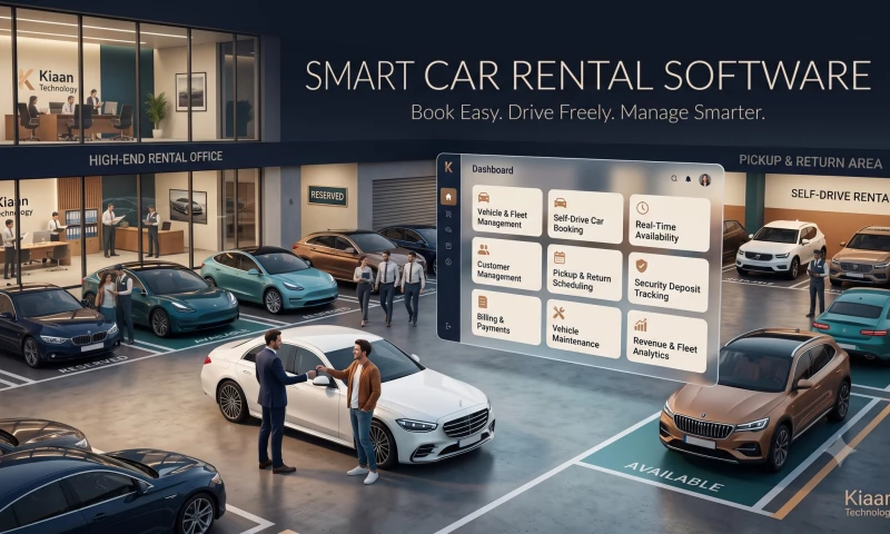 Kiaan Technology Pvt Ltd - Car Drive & Self-Drive Rental Software | Manage Vehicles, Bookings & Customers Smarter