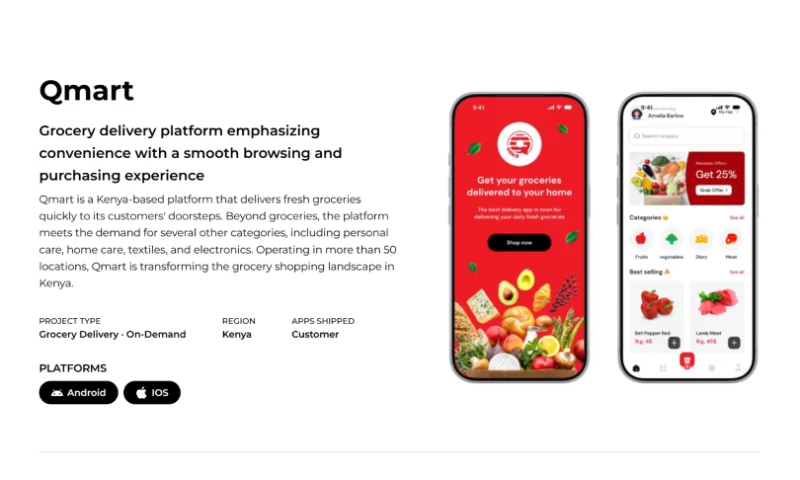 FATbit Technologies - Qmart- Grocery Delivery Platform & App