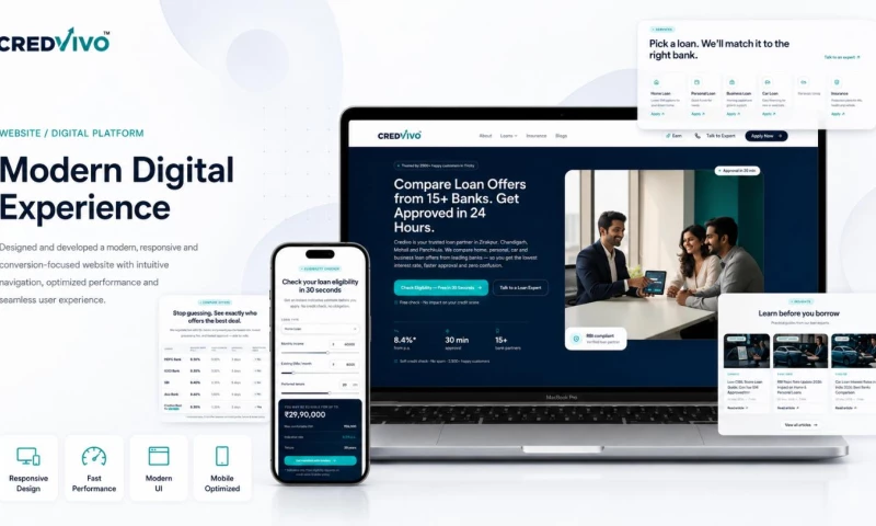 PACEWALK PRIVATE LIMITED - CredVivo - Loan & Insurance Comparison Platform