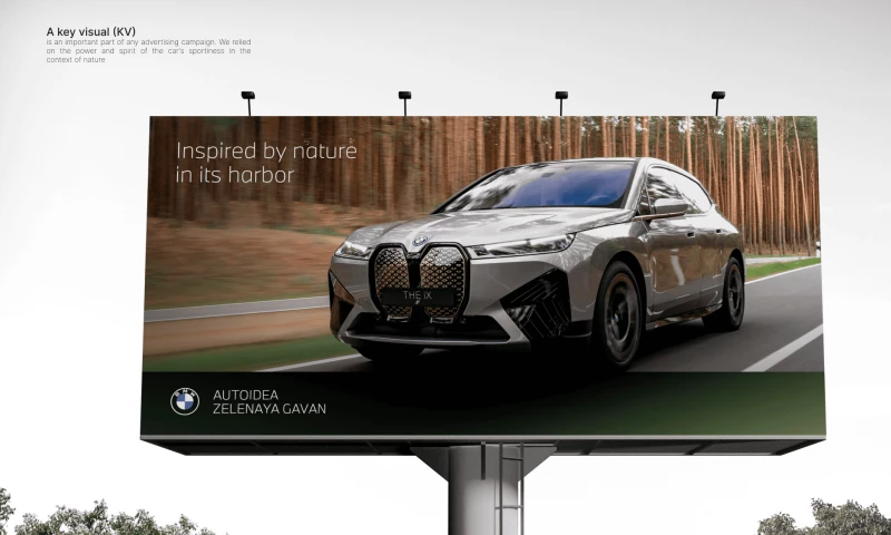NZR - BMW Golf Club - Visual design for corporate dealership projects