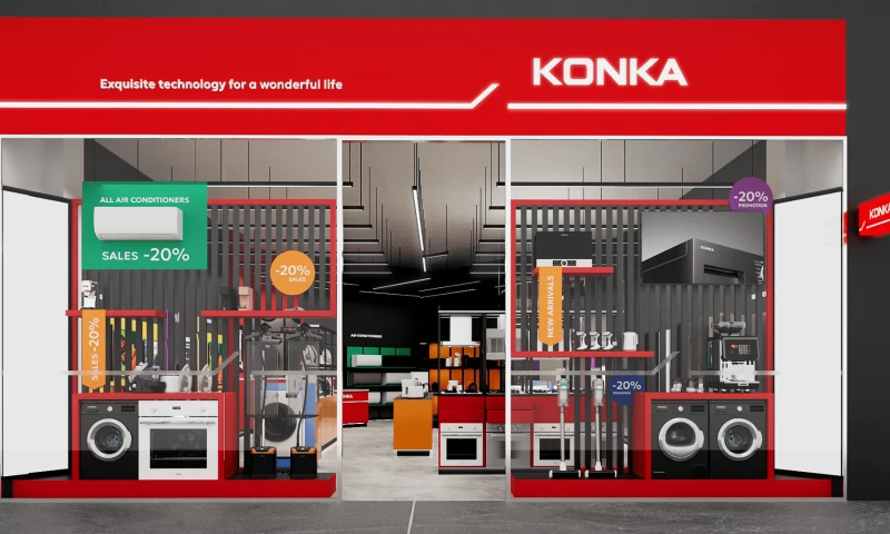 NZR - Konka - Development of a retailbook for the household appliance stores