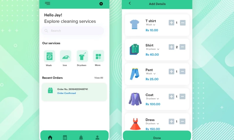 on-demand Laundry App
