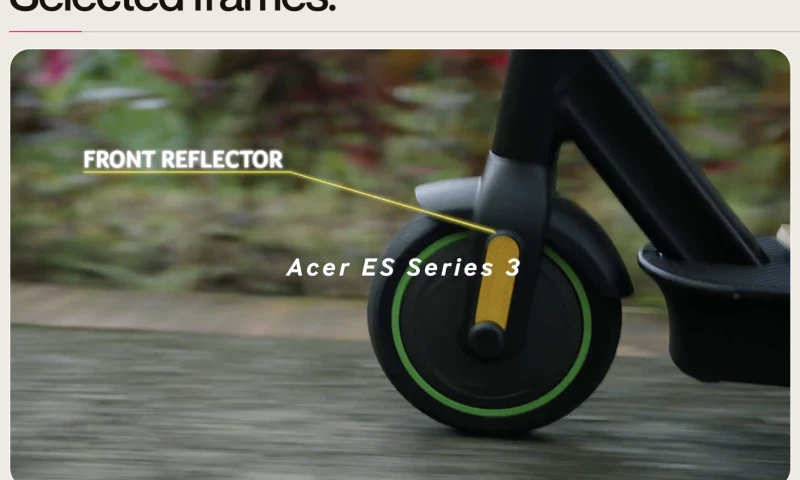 Modular Agency - Acer eScooter Series 3 & 7 Global Launch