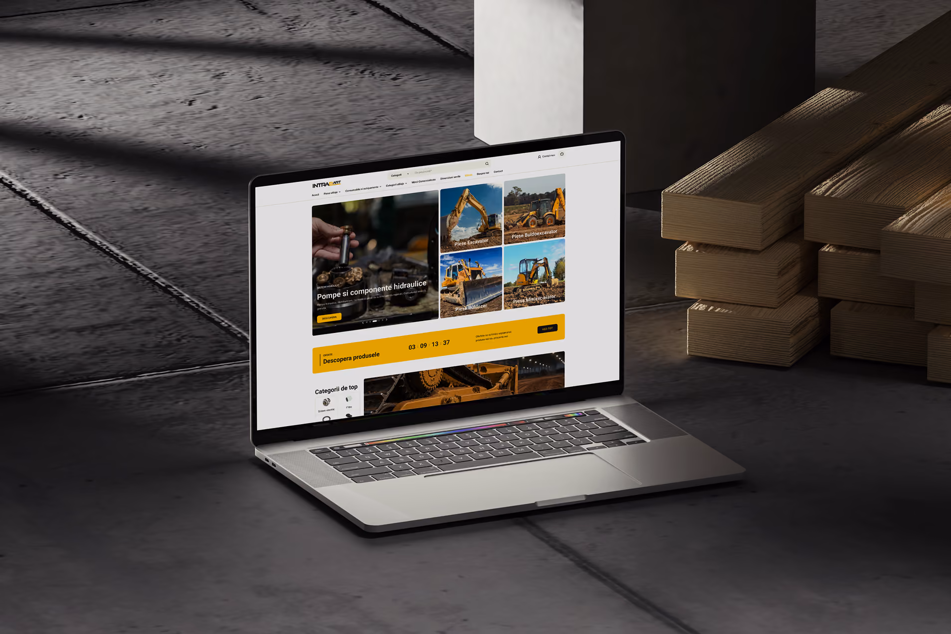 Grid Studio - Magento to Shopify Migration and Store Build for UtilajePiese