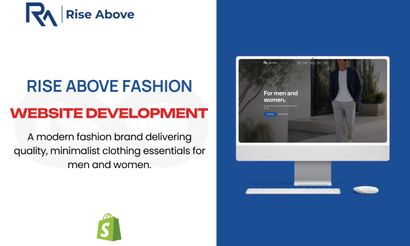 Go Tech Solutions - Rise Above Fashion E-commerce Fashion Website