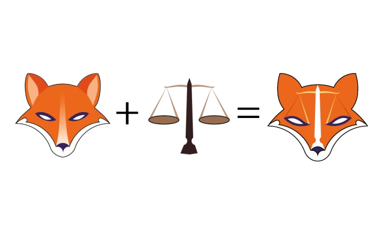 Brand Force 5 - Legal Ops Fox Logo Design