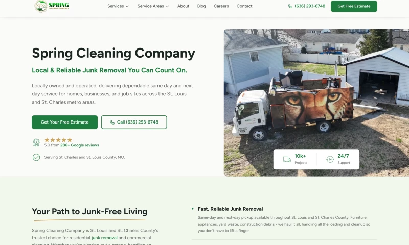 Stack Digital LLC - Spring Cleaning Company
