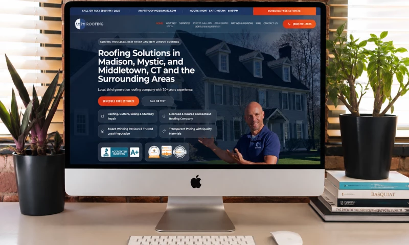 Gadgetlesstech - Roofing Web Design