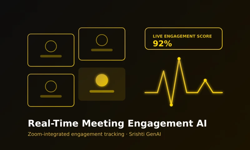 Srishti GenAI - Real-Time Meeting Engagement AI (Zoom App)