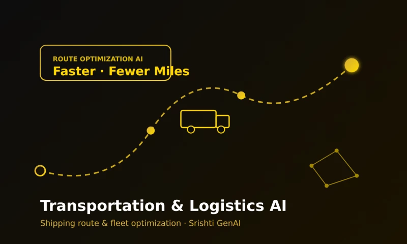 Srishti GenAI - Transportation and Logistics AI Optimization
