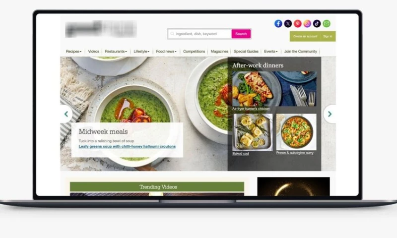 Sthenos Technologies - Interactive Recipe & Subscription Platform Case Study