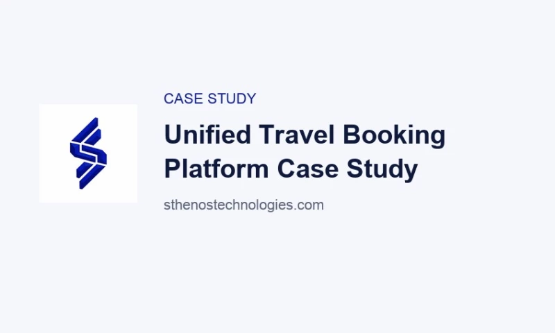 Sthenos Technologies - Unified Travel Booking Platform Case Study